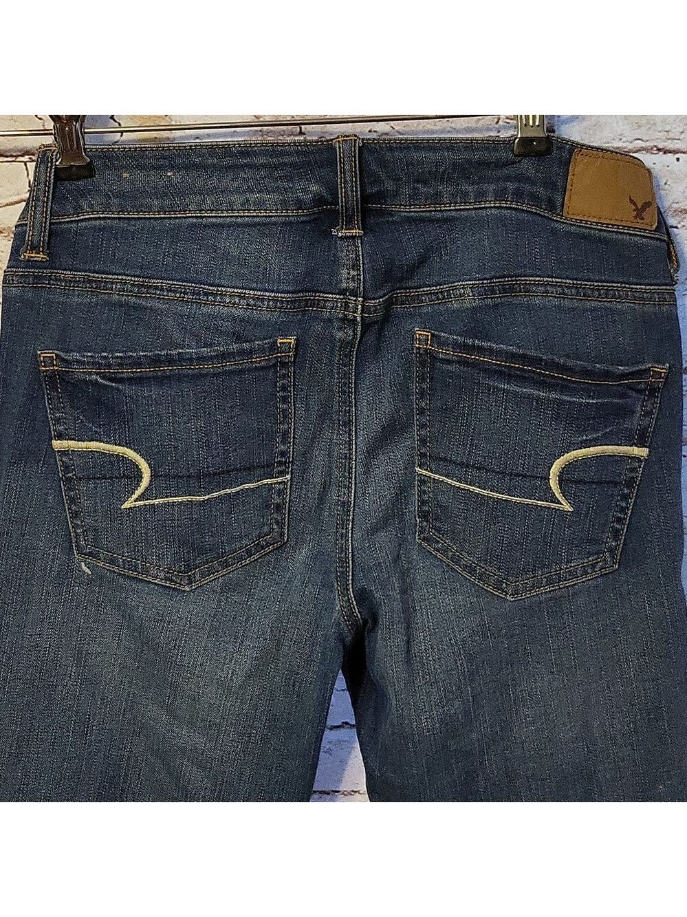AMERICAN EAGLE OUTFITTERS JEGGING SZ 4 LIKE NEW - Picture 6 of 10